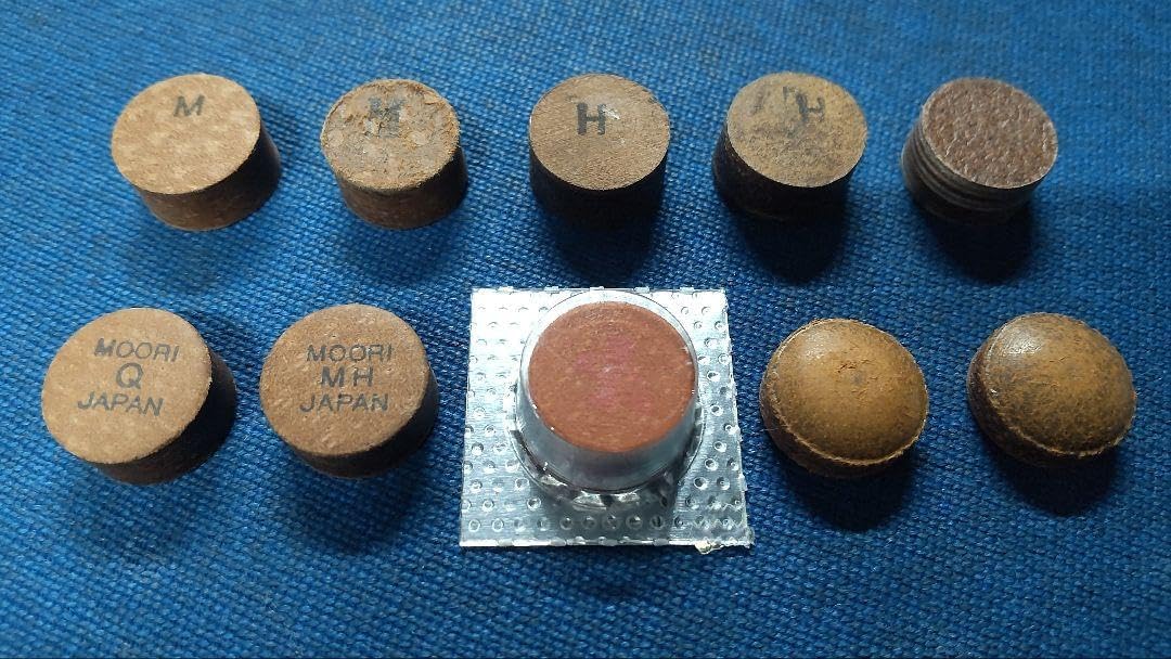 ビリヤード MOORI モーリタップ他 10個セット モーリ ジュエル